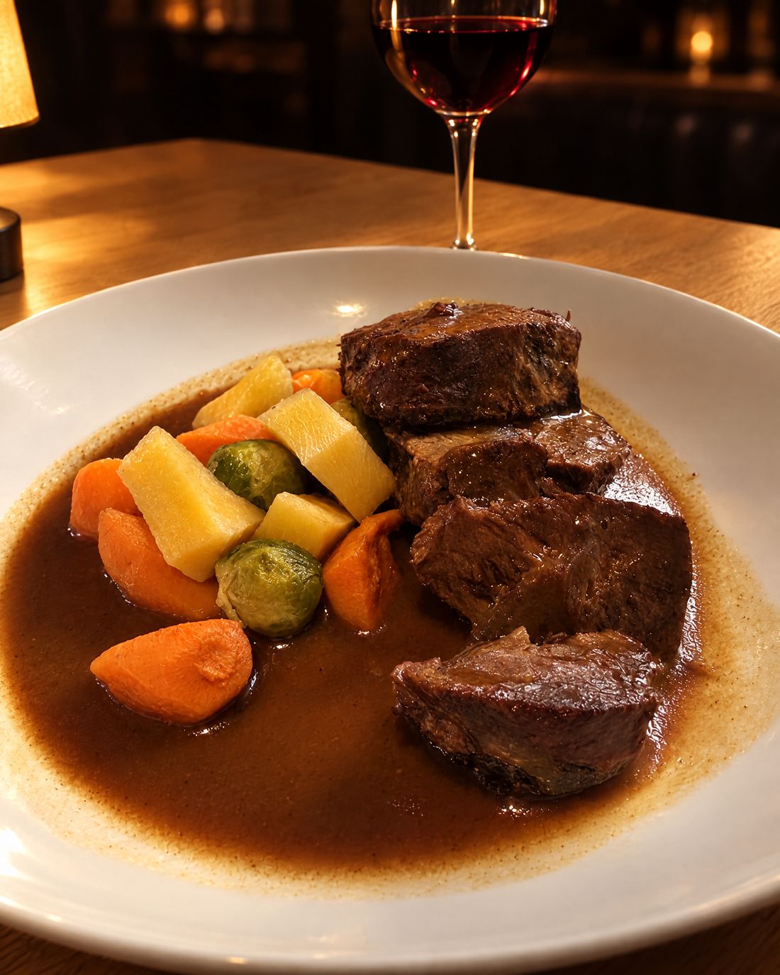 Main from The Barony kitchen