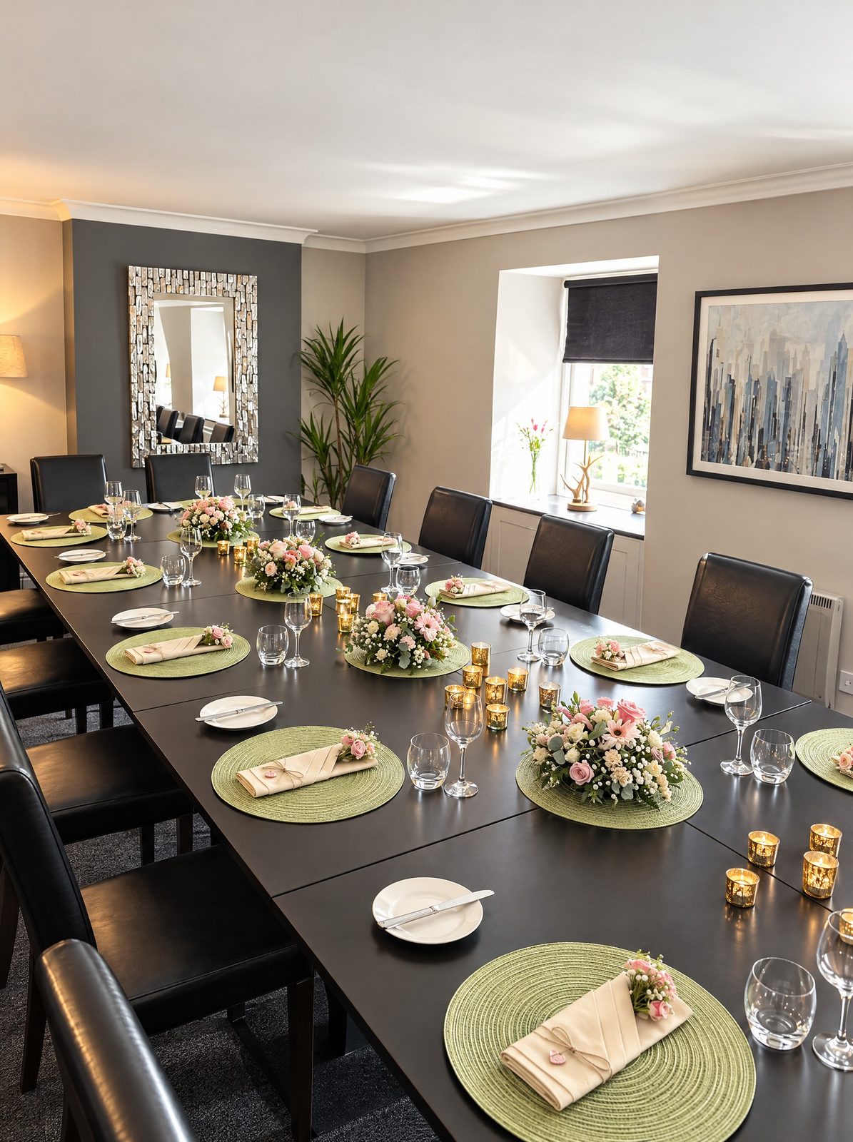 The private dining room upstairs